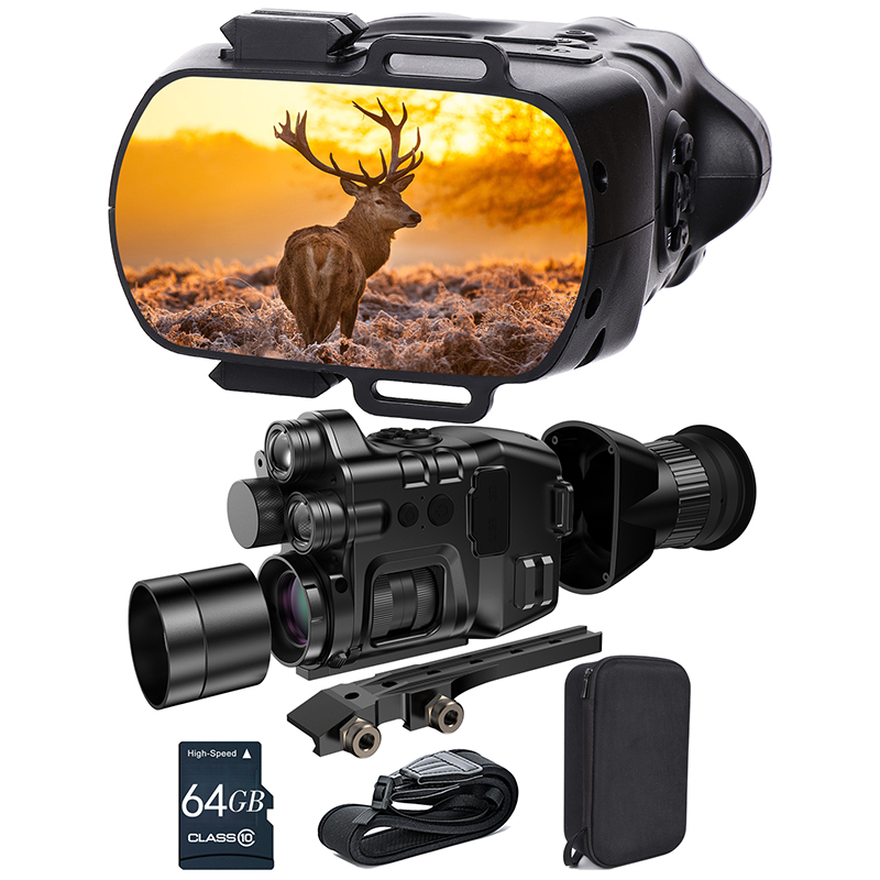 Night Vision Rifle Scope Ir 850Nm - نطاق الرؤية الليلية الرقمية 24X التكبير
