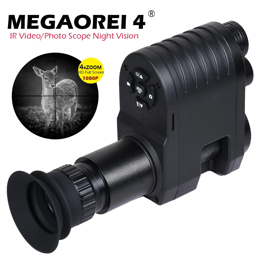 Night Vision Scope 4X Digital - جديد 4x التكبير الأشعة تحت الحمراء