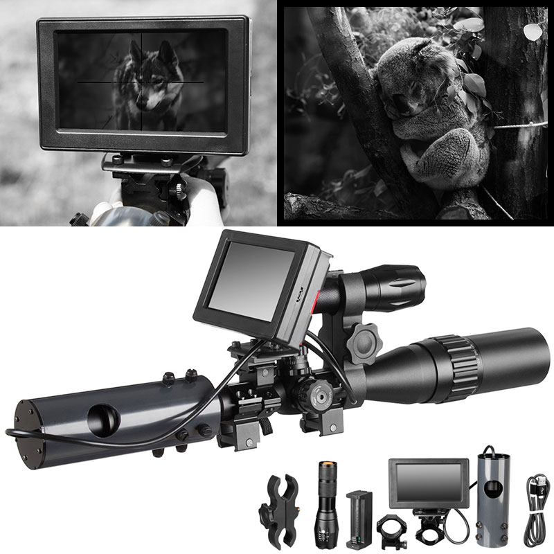 Night Vision Rifle Scope Ir 850Nm - 850nm الأشعة تحت الحمراء المصابيح الأشعة