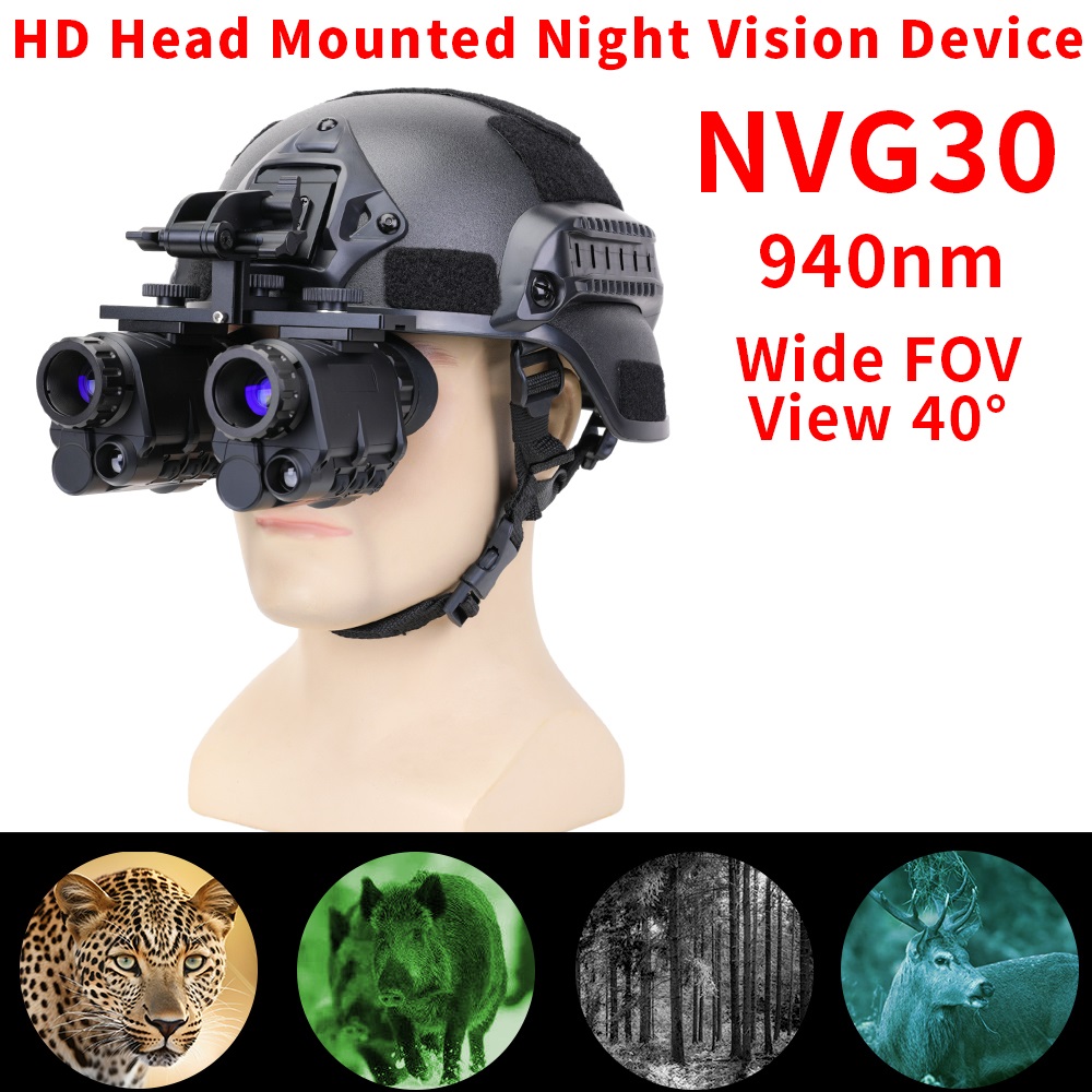 Night Vision Goggles Gen 3 - خوذة NVG30 منظار أحادي للرؤية الليلية