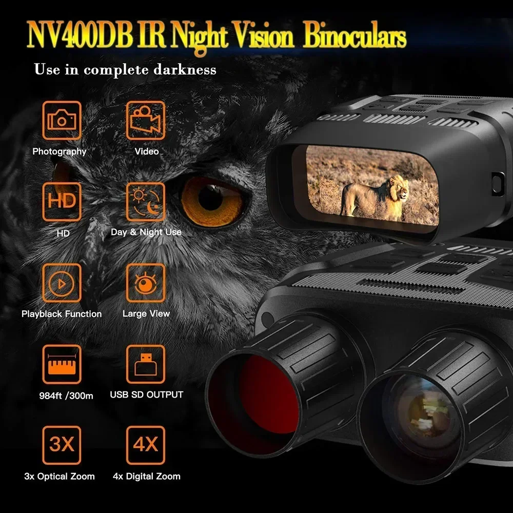 Night Vision Scope 4X Digital - 4X HD مناظير للرؤية الليلية الرقمية