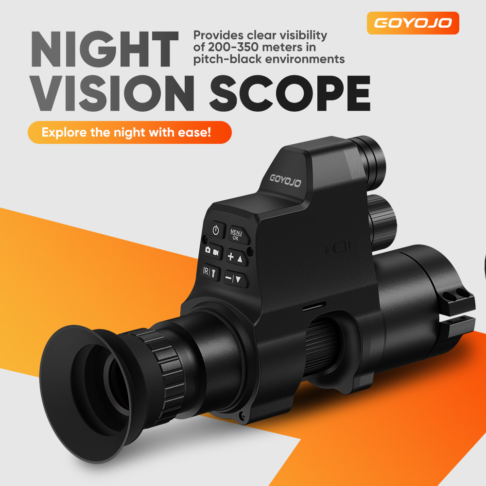 Night Vision Scope 4X Digital - الأشعة تحت الحمراء للرؤية الليلية أحادي