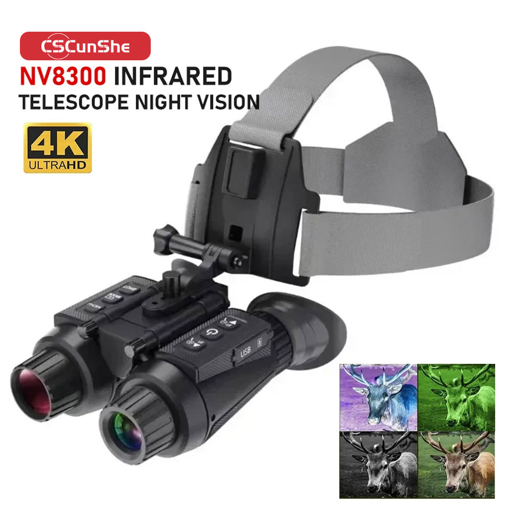Night Vision Monocular 8X - منظار NV8300 فائق الخفة بدقة 36