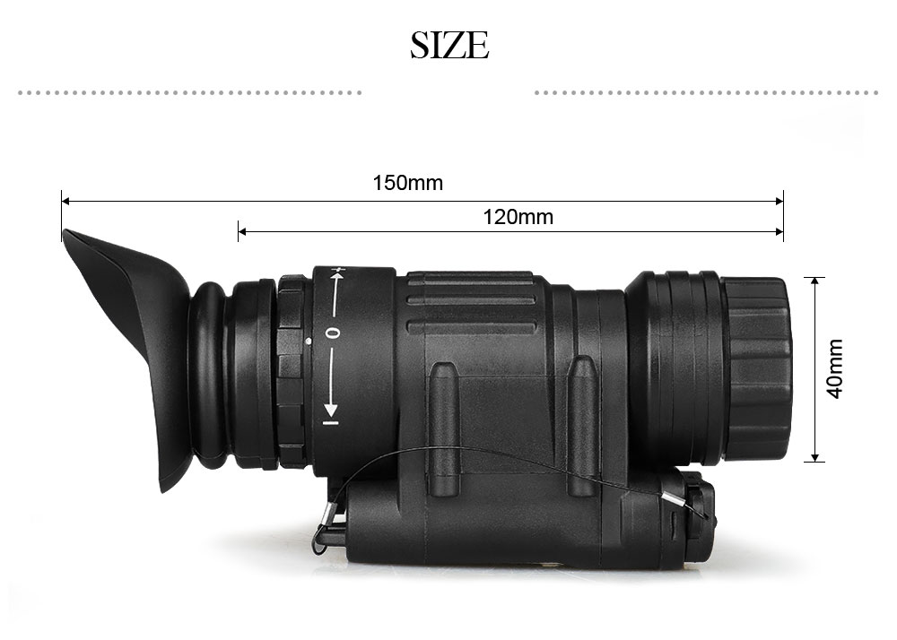 منظار رؤية ليلية رقمي للصيد PV - مراجعة Night Vision Scope 4X Digital وسعره