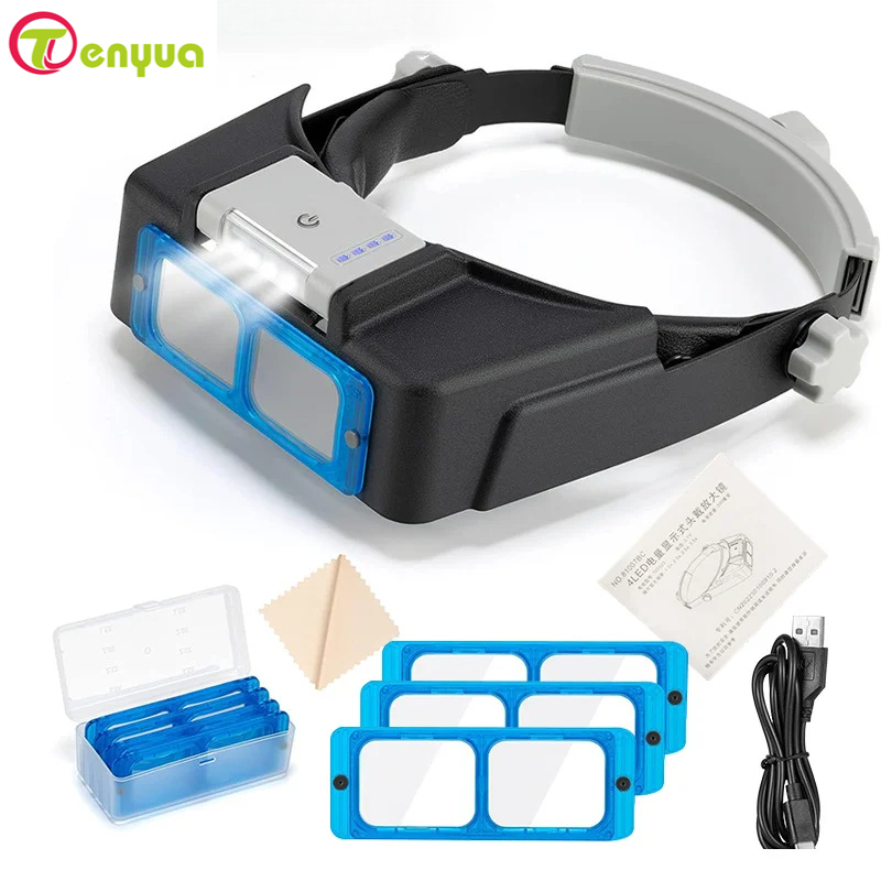 نظارات مكبرة مثبتة على الرأس م - مراجعة Night Vision Goggles Head Mounted وسعره