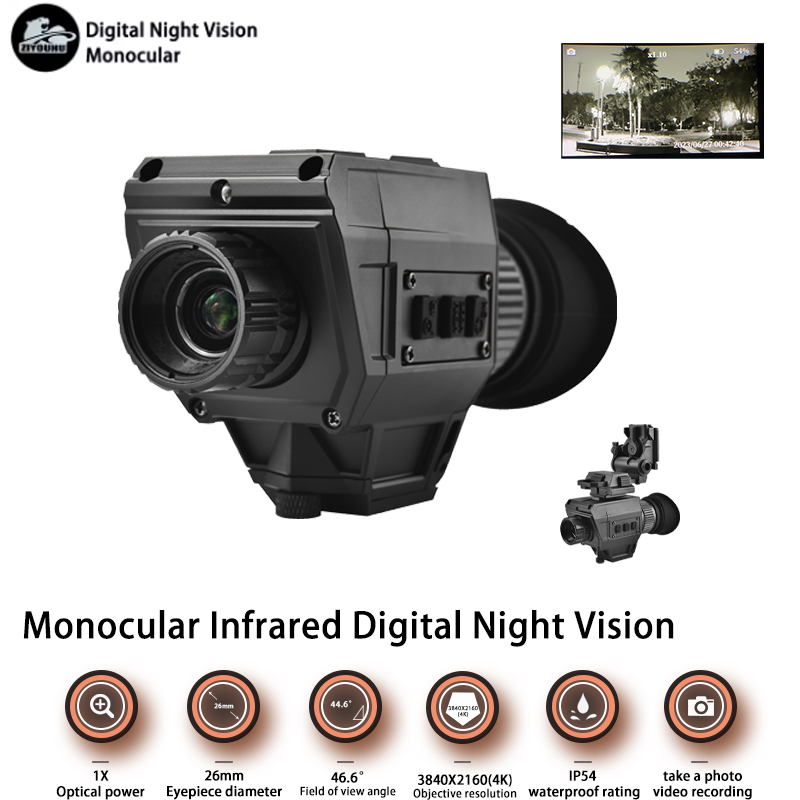 ZIYOUHU NVG13 نظارات الرؤية ال - مراجعة Night Vision Goggles Head Mounted وسعره