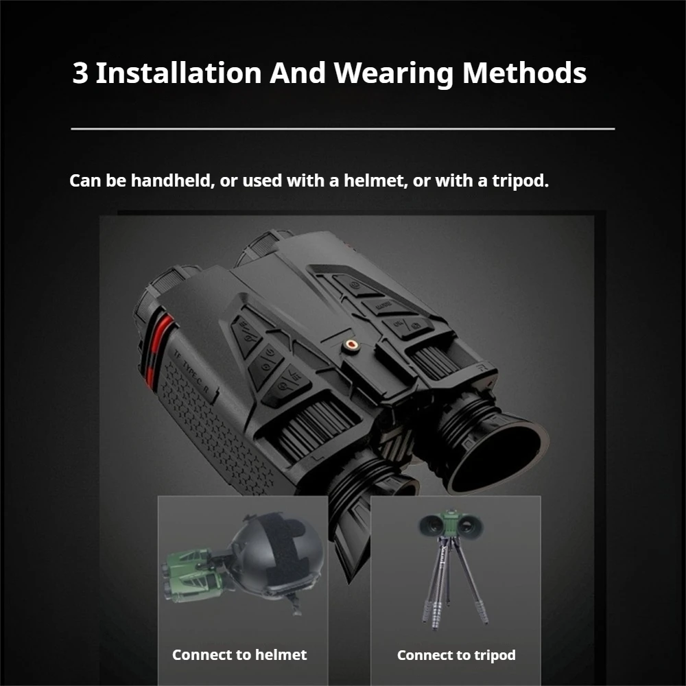 NVC800 WIFI مناظير للرؤية اللي - مراجعة Digital Night Vision Binoculars 4K وسعره