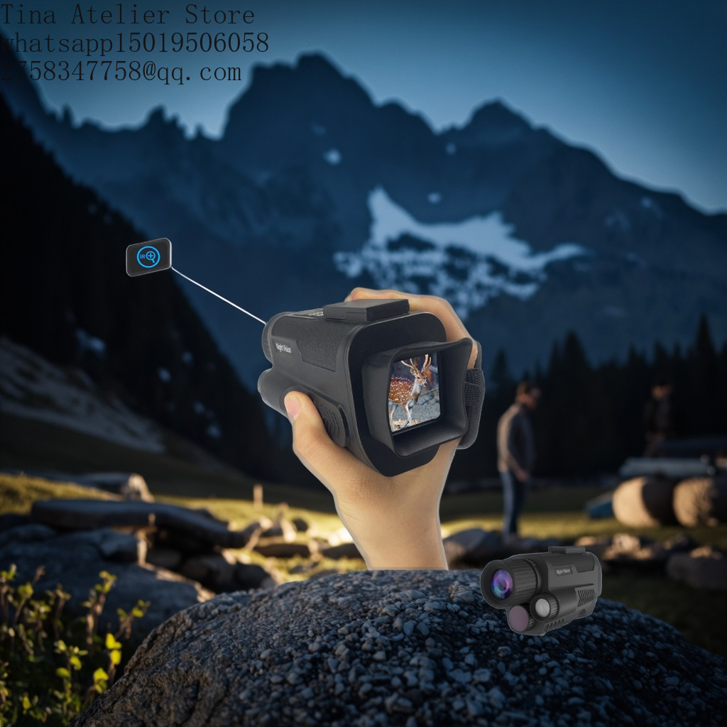 Z9001 منظار حراري أحادي العين  - مراجعة Night Vision Monocular 8X وسعره