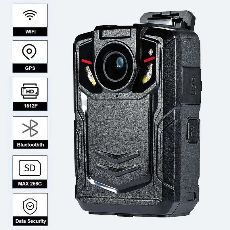 كاميرات الجسم BC102 بشاشة LCD  - مراجعة Night Vision Camera Wifi 4G وسعره
