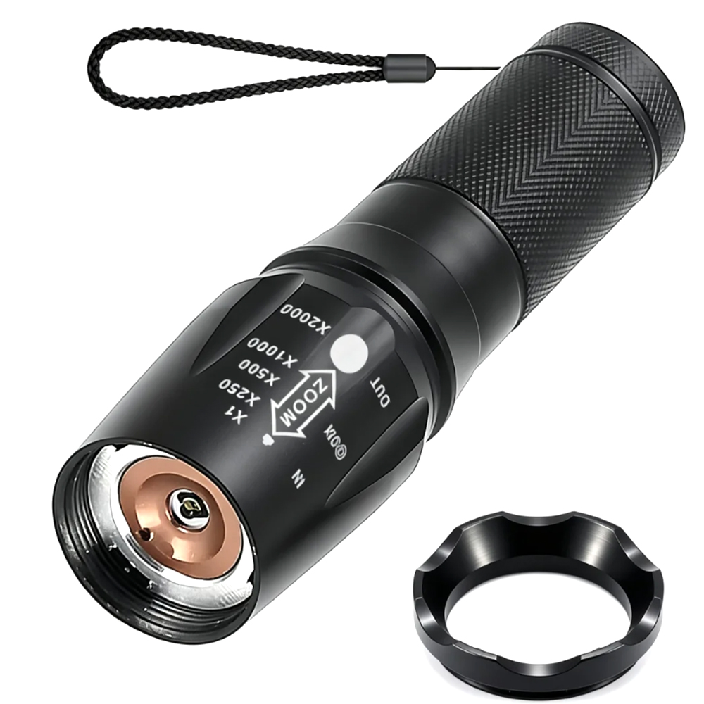 مصباح يدوي بالأشعة تحت الحمراء - مراجعة Ir Illuminator 850Nm Flashlight وسعره