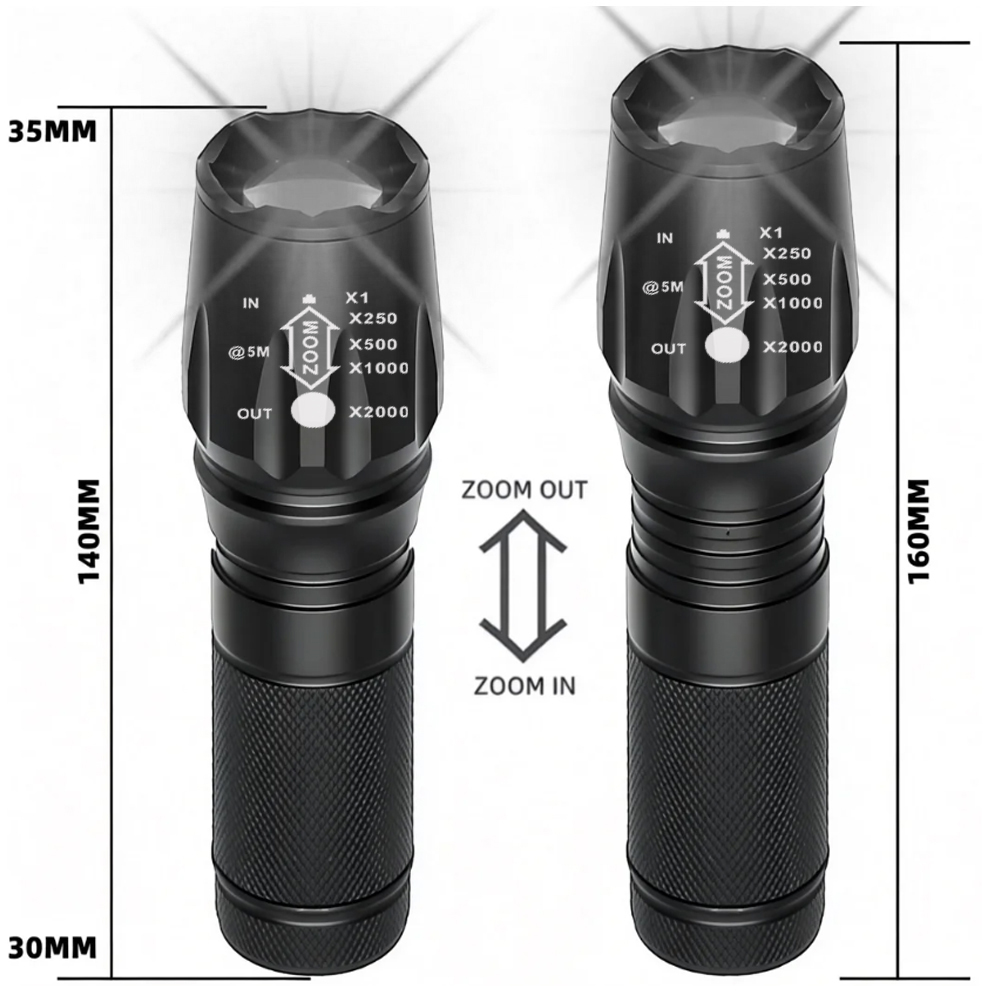 مصباح يدوي بالأشعة تحت الحمراء - مراجعة Ir Illuminator 850Nm Flashlight وسعره