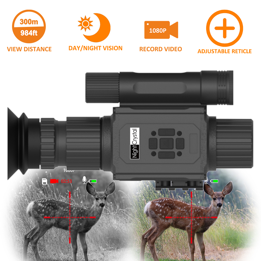 منظار الرؤية الليلية الرقمي Me - مراجعة Night Vision Scope 4X Digital وسعره