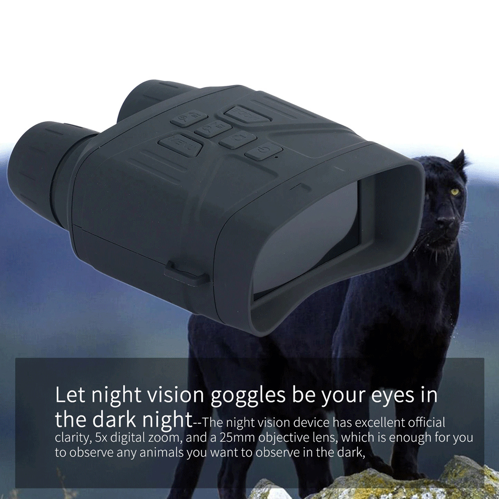 4K 3 بوصة الأشعة تحت الحمراء ا - مراجعة Digital Night Vision Binoculars 4K وسعره