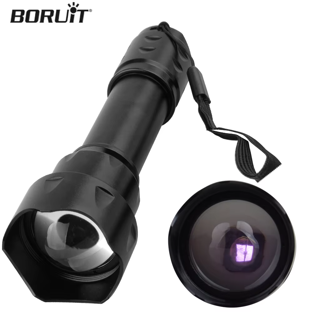 BORUiT T20 الأشعة تحت الحمراء  - مراجعة Ir Illuminator 850Nm Flashlight وسعره
