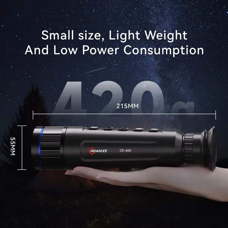 كاميرا CE-6 المصغرة بدقة 640*5 - مراجعة Night Vision Monocular 8X وسعره