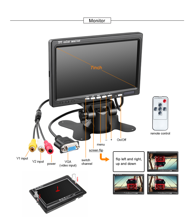نظام كاميرا مسجل MDVR للسيارة  - مراجعة Night Vision Camera Wifi 4G وسعره