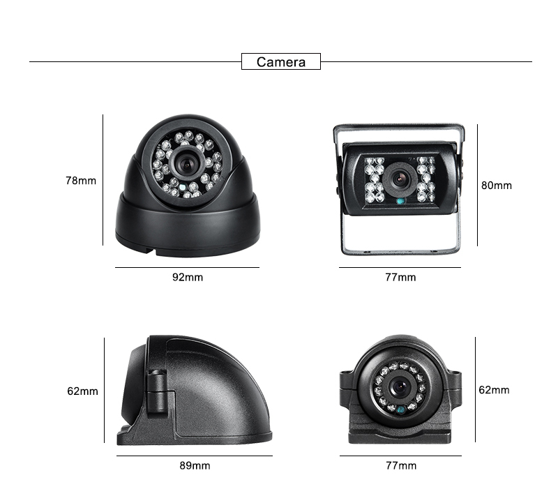 نظام كاميرا مسجل MDVR للسيارة  - مراجعة Night Vision Camera Wifi 4G وسعره