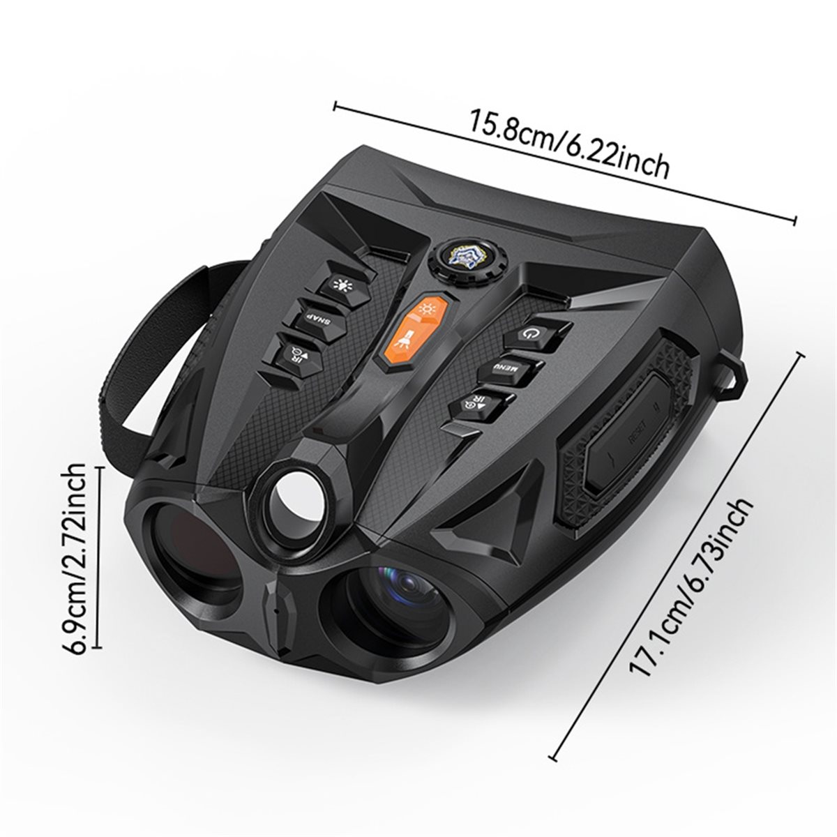 منظار ليلي بشاشة 4.0 بوصة ودقة - مراجعة Digital Night Vision Binoculars 4K وسعره