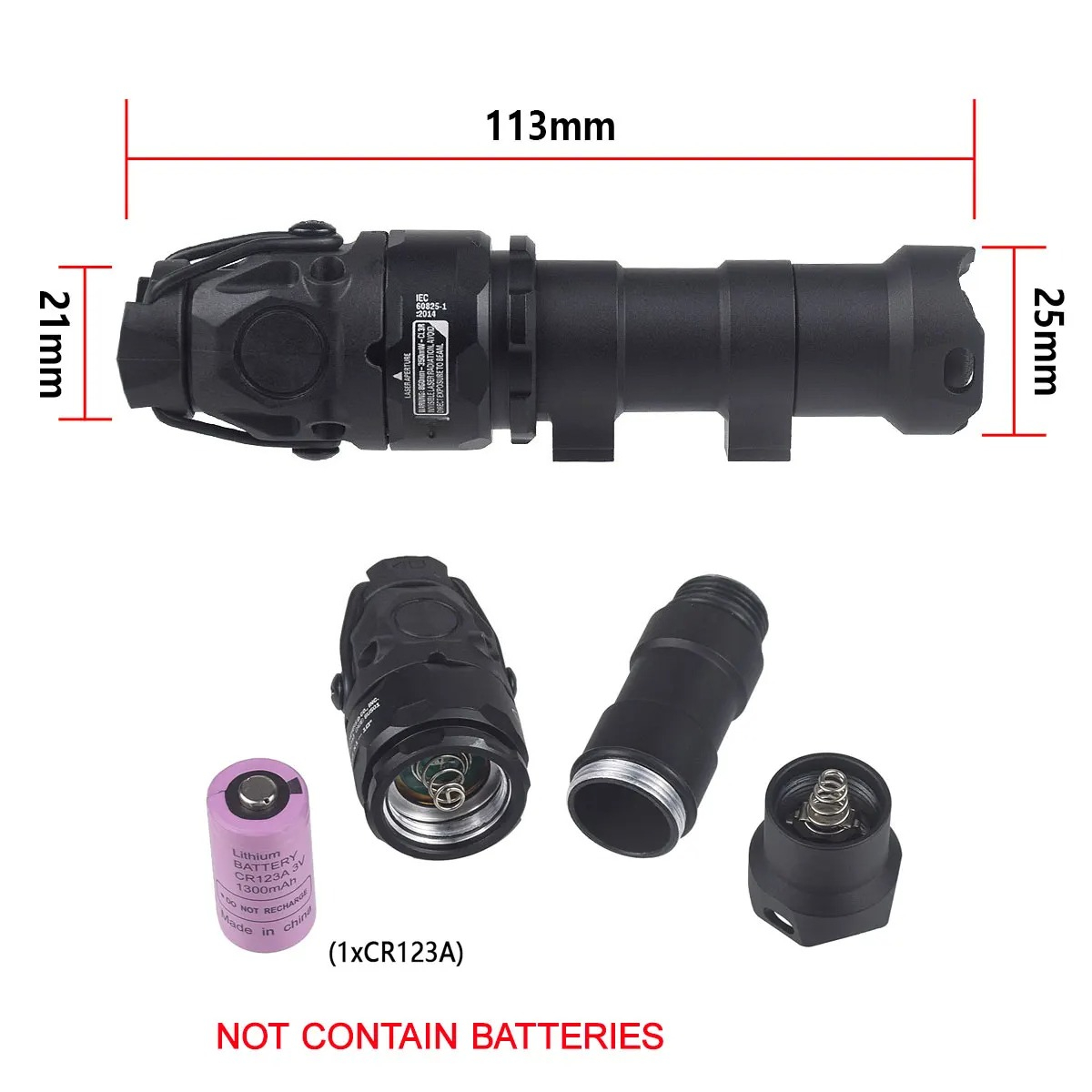 كشاف KIJI K1 K1-3 بتقنية LED ب - مراجعة Ir Illuminator 850Nm Flashlight وسعره