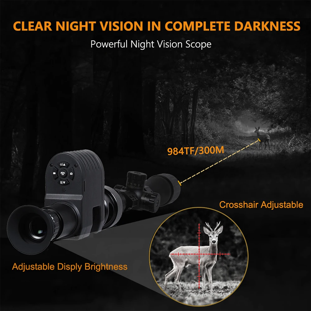 جديد 4x التكبير الأشعة تحت الح - مراجعة Night Vision Scope 4X Digital وسعره