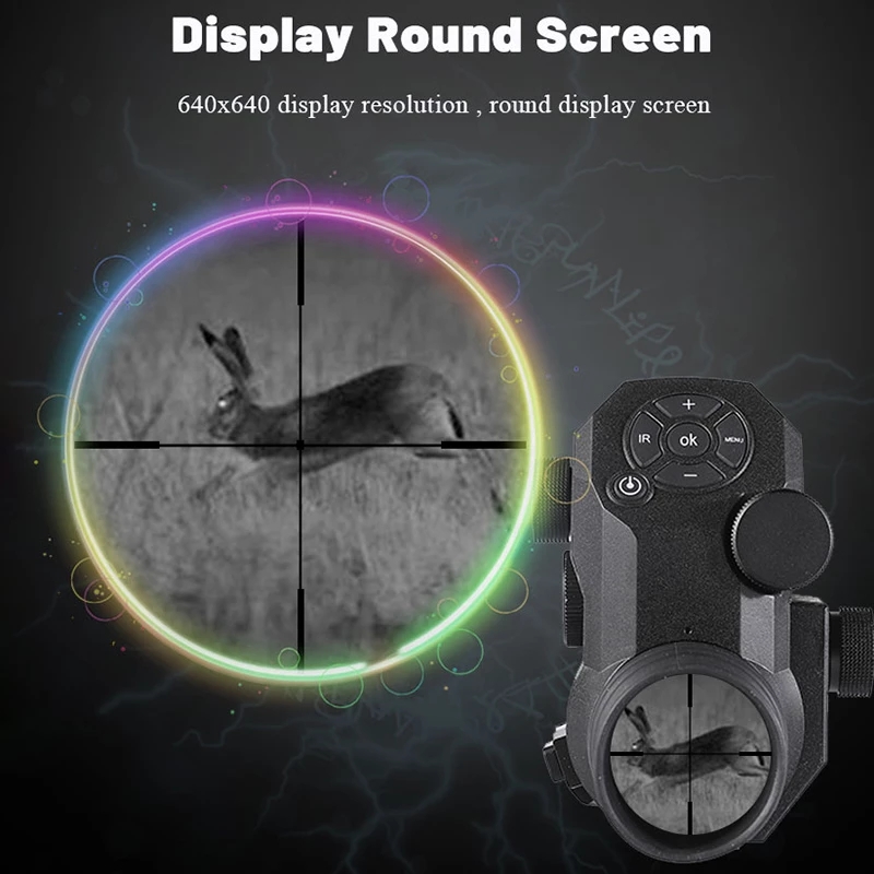 تلسكوب بمشبك مع رؤية ليلية بال - مراجعة Night Vision Rifle Scope Ir 850Nm وسعره