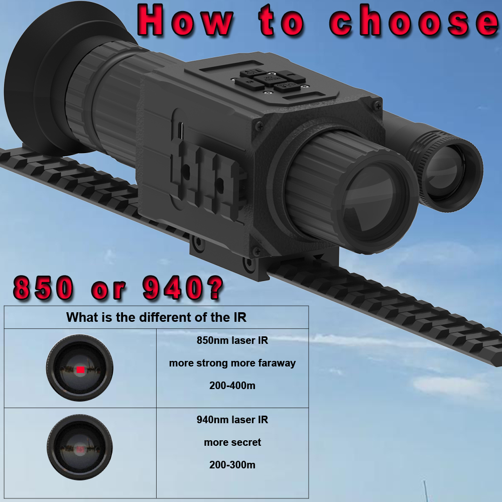 Megaorei NK008 نطاق الرؤية الل - مراجعة Night Vision Scope 4X Digital وسعره