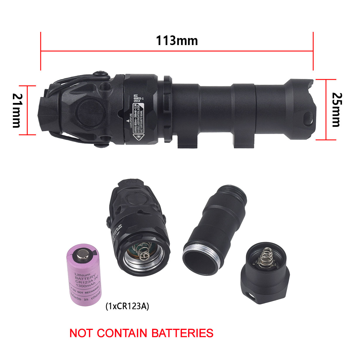 كشاف KIJI K1 K1-3 بتقنية LED ب - مراجعة Ir Illuminator 850Nm Flashlight وسعره