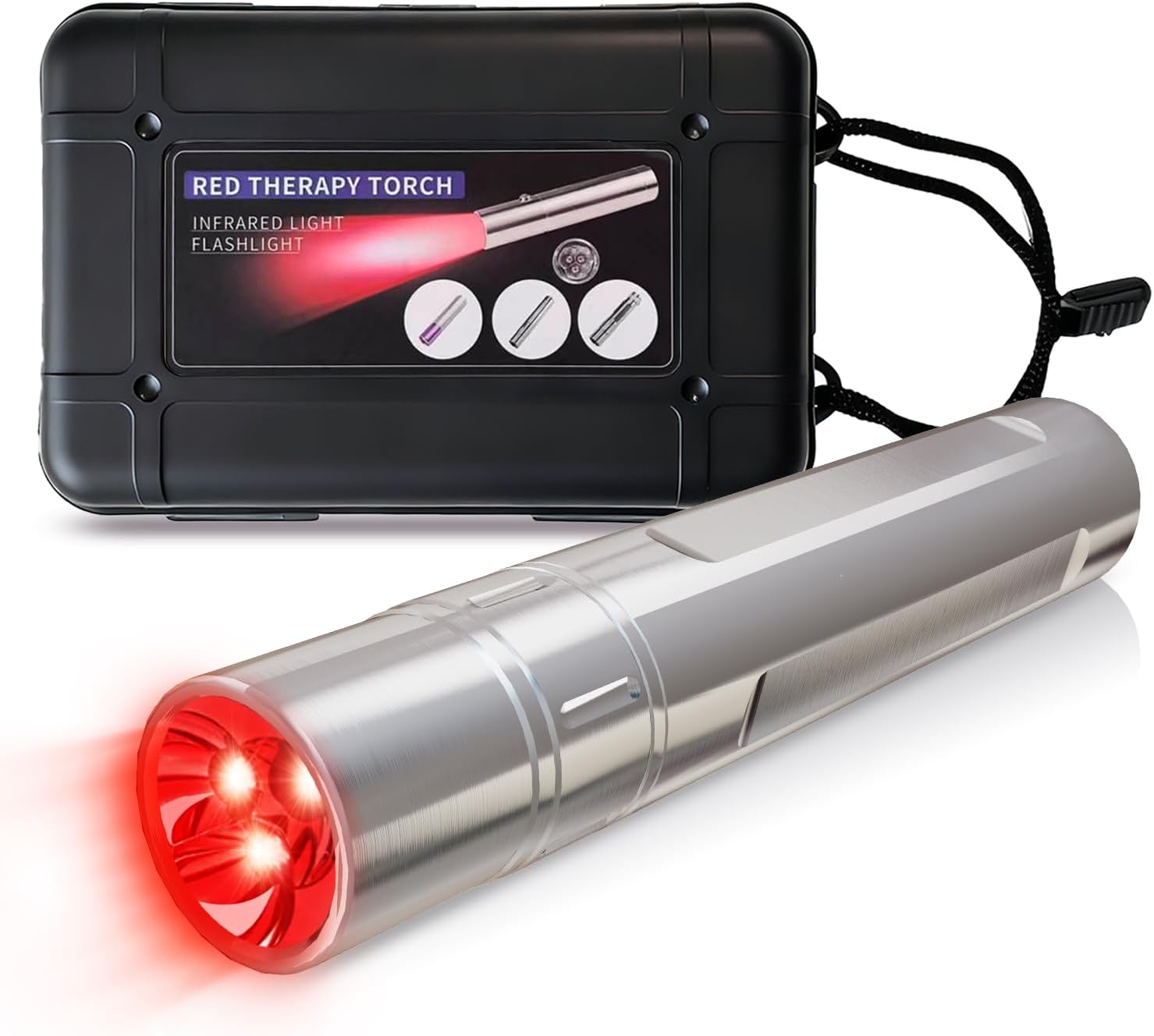 630 + 660 + 850nm يده جهاز الع - مراجعة Ir Illuminator 850Nm Flashlight وسعره