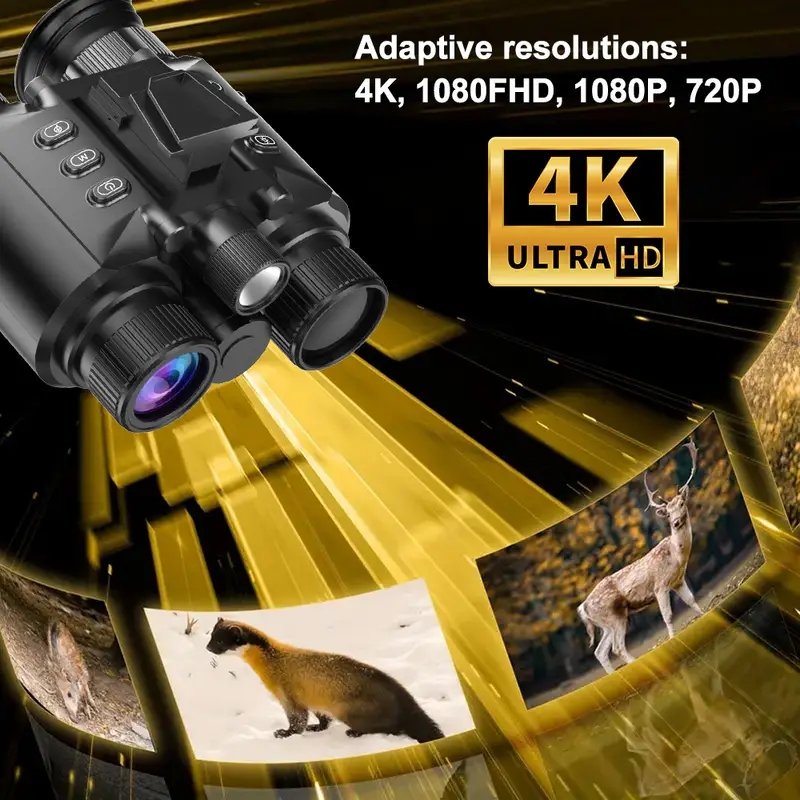 نظارات رؤية ليلية Z9158 بدقة 4 - مراجعة Night Vision Goggles Head Mounted وسعره
