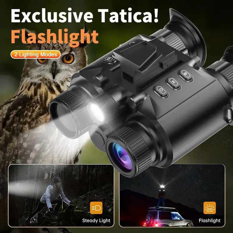 نظارات رؤية ليلية Z9158 بدقة 4 - مراجعة Night Vision Goggles Head Mounted وسعره