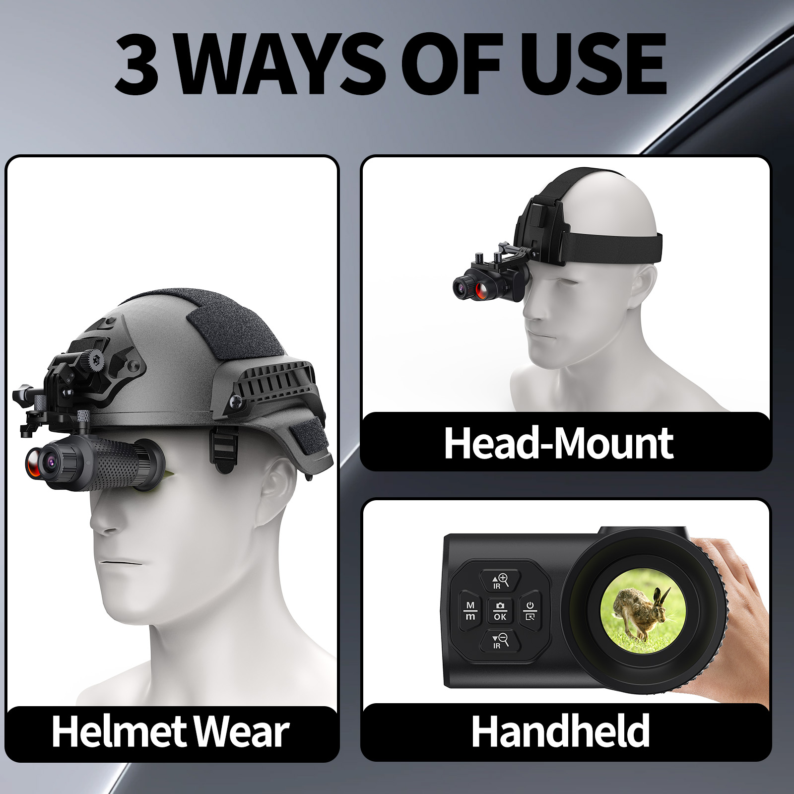 جهاز رؤية ليلية محمول أحادي ال - مراجعة Night Vision Monocular 8X وسعره