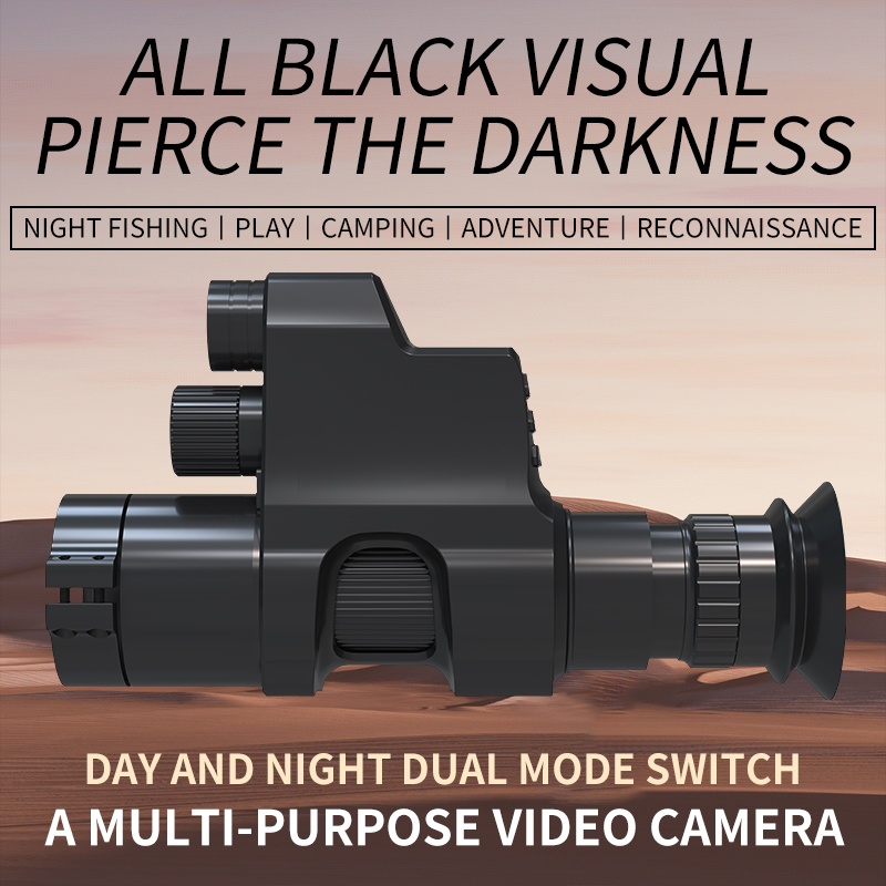 منظار رؤية ليلية بالأشعة تحت ا - مراجعة Night Vision Scope 4X Digital وسعره