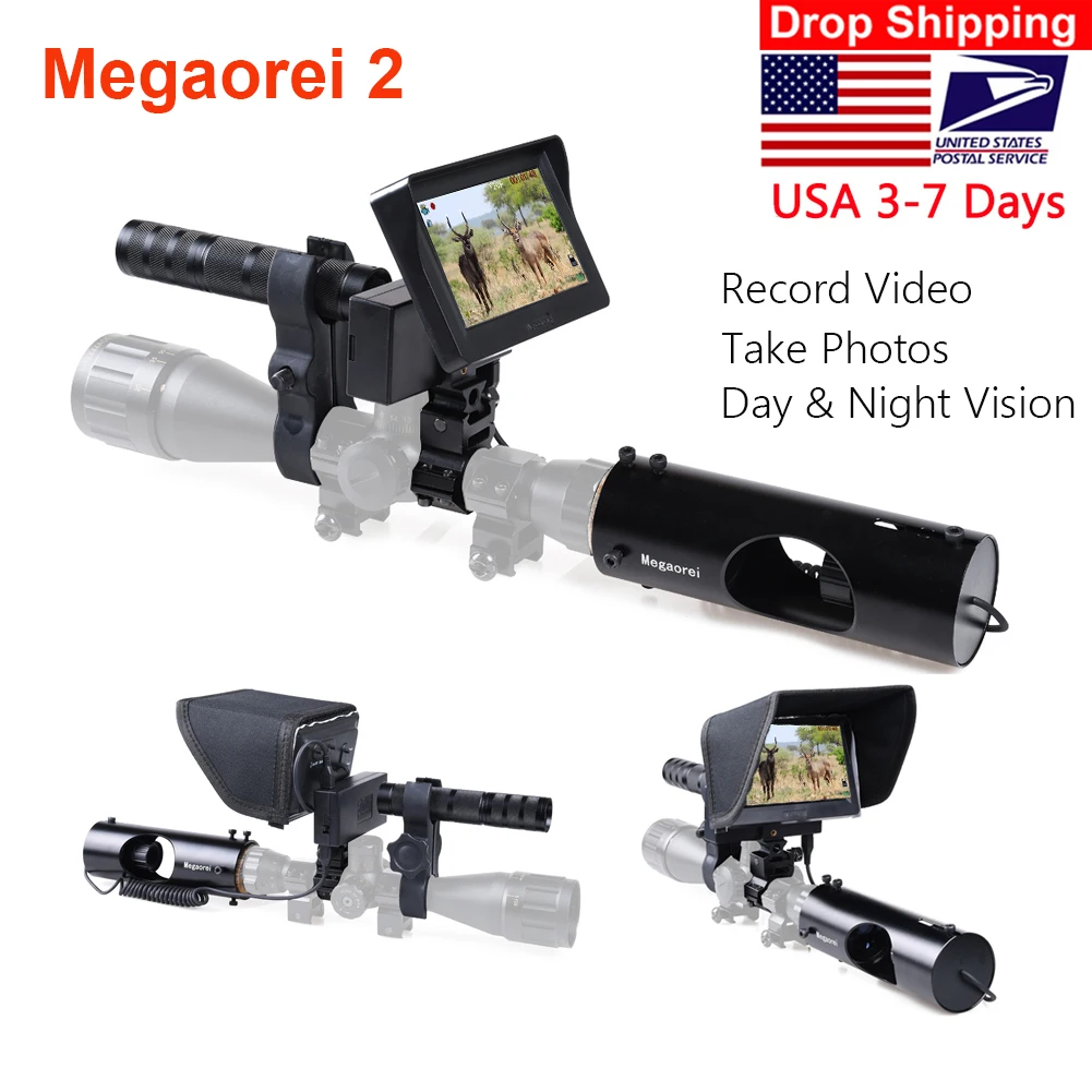 الصيد للرؤية الليلية Riflescop - مراجعة Night Vision Rifle Scope Ir 850Nm وسعره