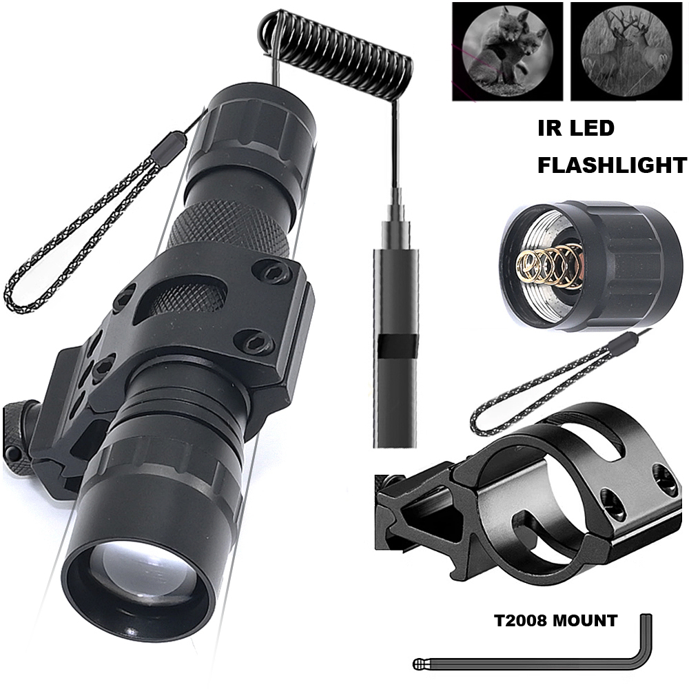 زوومابلي LED الأشعة تحت الحمرا - مراجعة Ir Illuminator 850Nm Flashlight وسعره