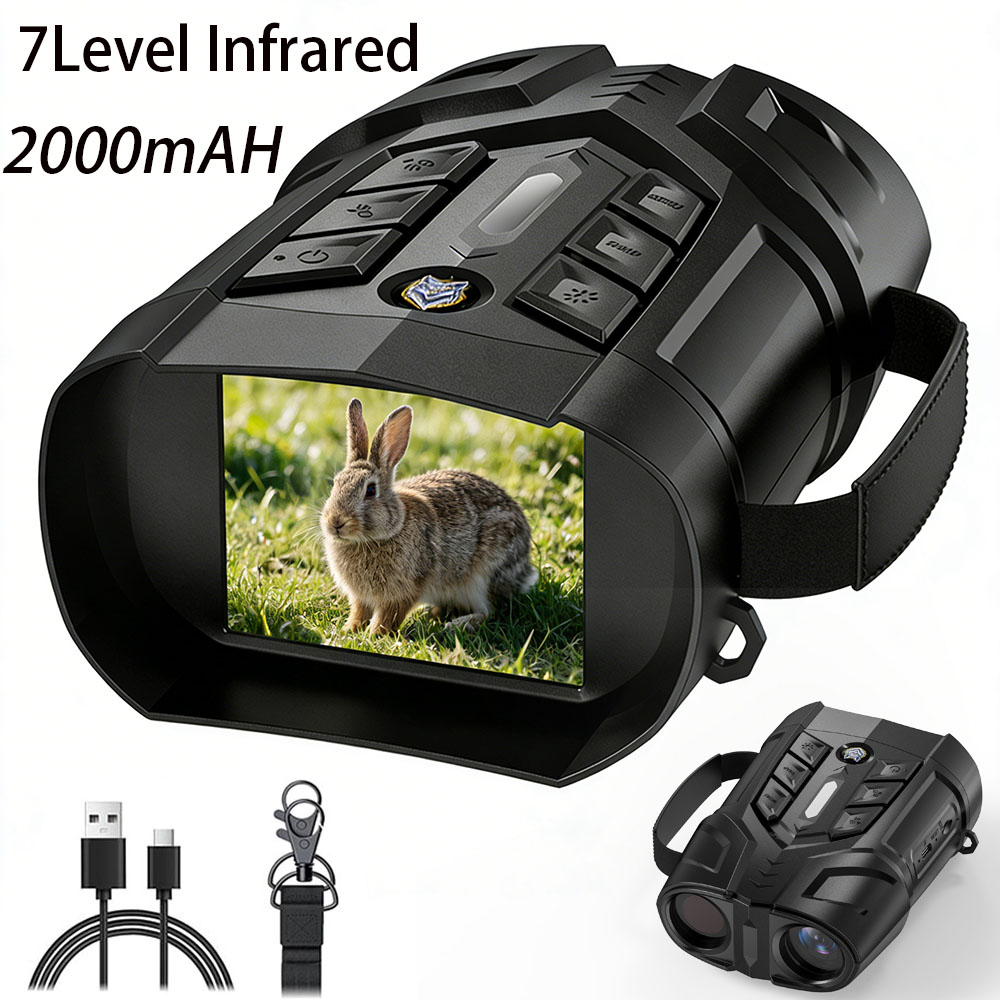 مناظير للرؤية الليلية في الهوا - مراجعة Digital Night Vision Binoculars 4K وسعره