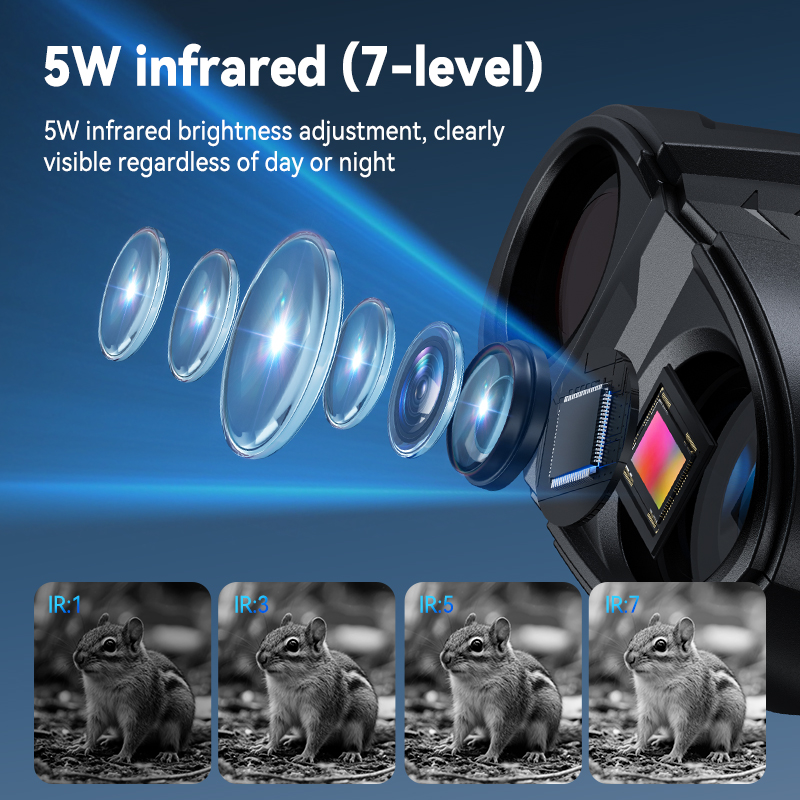 مناظير للرؤية الليلية في الهوا - مراجعة Digital Night Vision Binoculars 4K وسعره