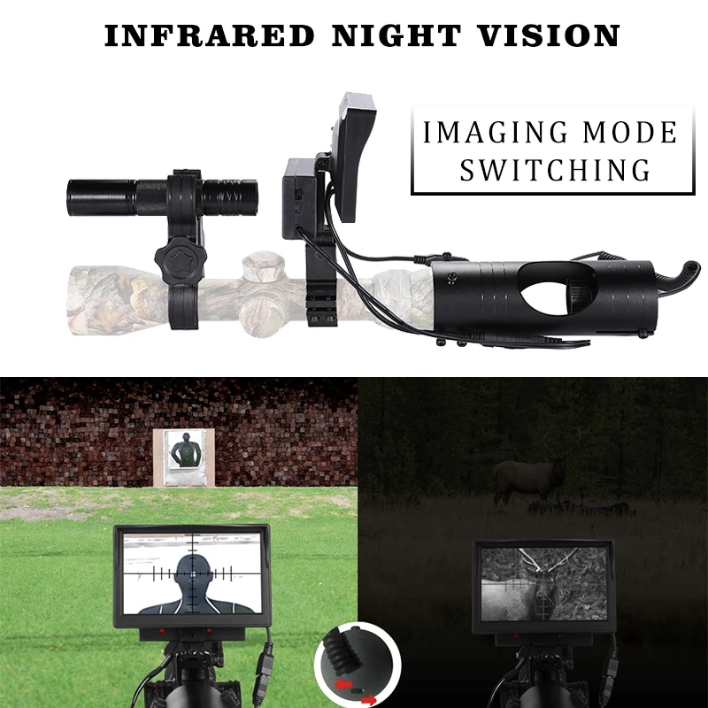 نطاقات بندقية للرؤية الليلية ا - مراجعة Night Vision Rifle Scope Ir 850Nm وسعره