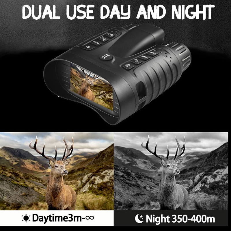 NV2185 Plus 4K رئيس شنت للرؤية - مراجعة Digital Night Vision Binoculars 4K وسعره