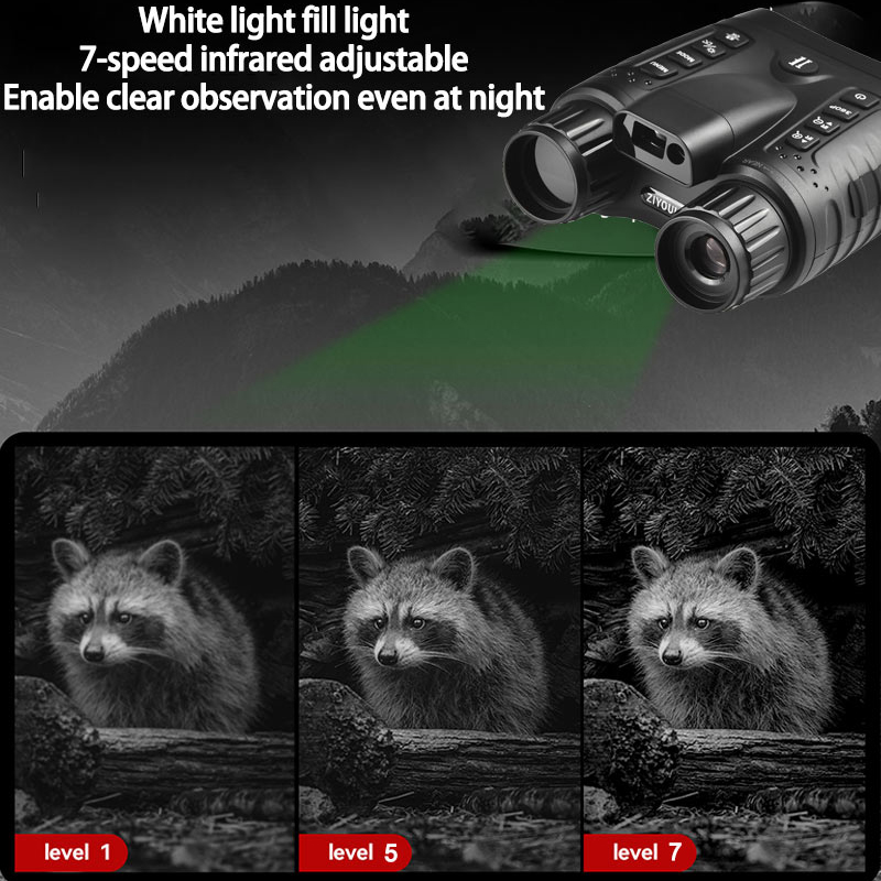NV2185 Plus 4K رئيس شنت للرؤية - مراجعة Digital Night Vision Binoculars 4K وسعره