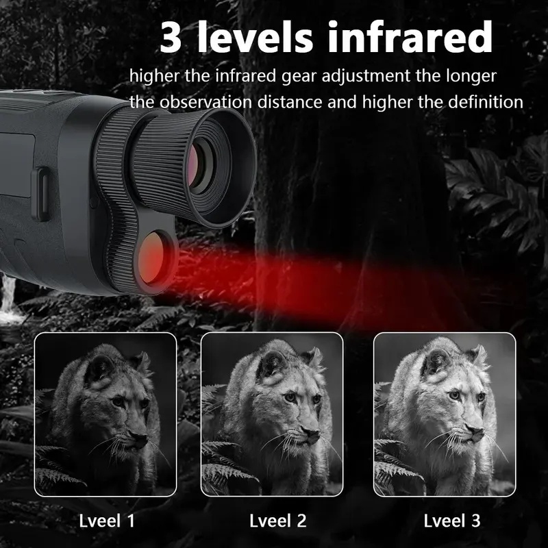 منظار رقمي للرؤية الليلية بدقة - مراجعة Night Vision Monocular 8X وسعره