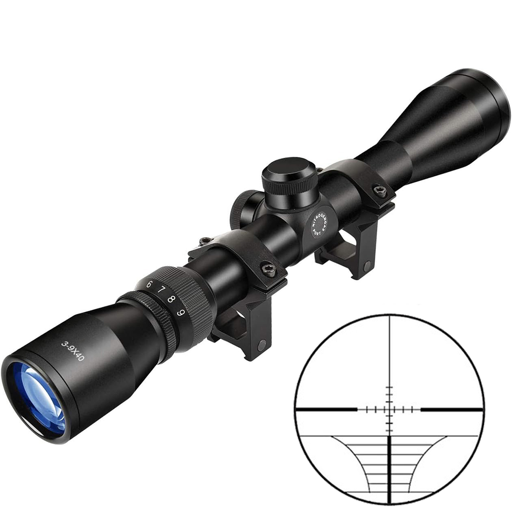 منظار صيد الغزلان 3-9X40 مع مح - مراجعة Night Vision Scope For Crossbow وسعره