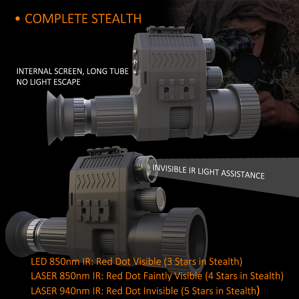مرفق نطاق الرؤية الليلية الرقم - مراجعة Night Vision Rifle Scope Ir 850Nm وسعره