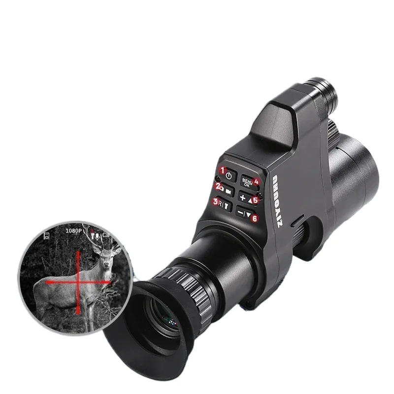 منظار رؤية ليلية عالي الدقة بت - مراجعة Night Vision Scope 4X Digital وسعره