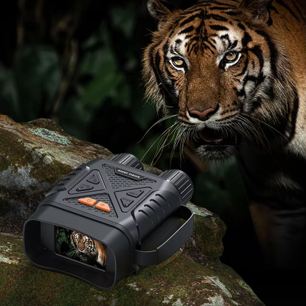منظار رقمي للرؤية الليلية بدقة - مراجعة Digital Night Vision Binoculars 4K وسعره