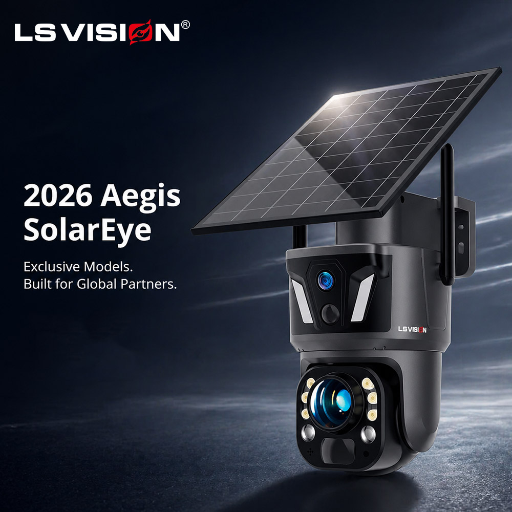 كاميرا LS VISION 50X 6MP لاسلك - مراجعة Night Vision Camera Wifi 4G وسعره