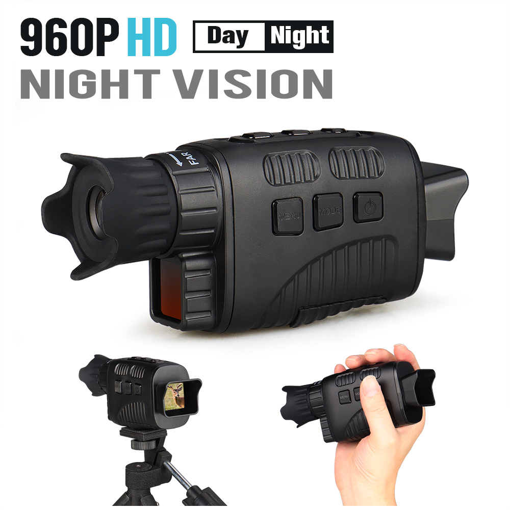 منظار رقمي للرؤية الليلية عالي - مراجعة Night Vision Scope 4X Digital وسعره