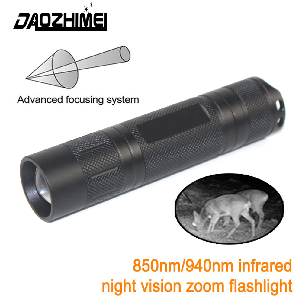 قابلة للشحن IR 940NM و 850NM L - مراجعة Ir Illuminator 850Nm Flashlight وسعره
