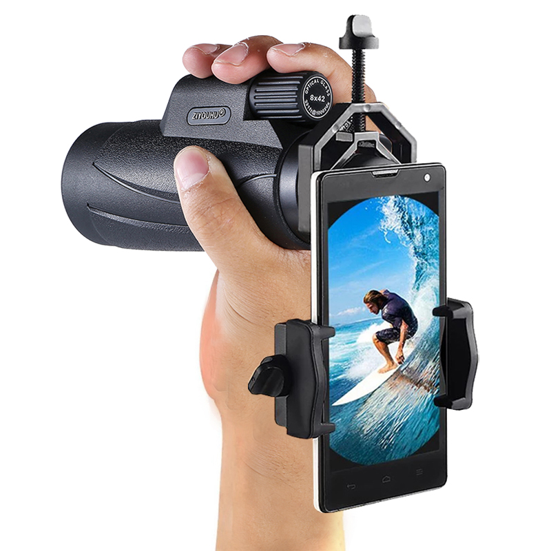 8X42 المهنية أحادي تلسكوب المح - مراجعة Night Vision Monocular 8X وسعره