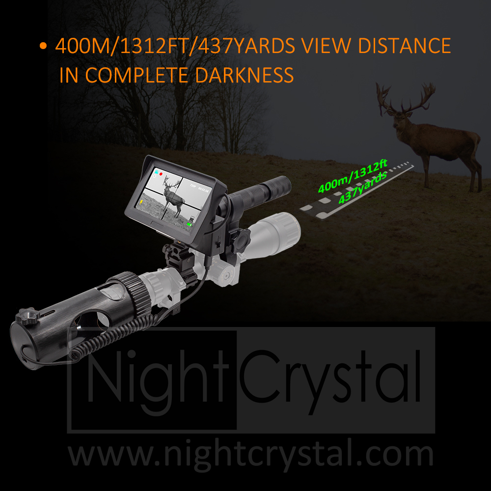 منظار رؤية ليلية رقمي Megaorei - مراجعة Ir Illuminator 850Nm Flashlight وسعره
