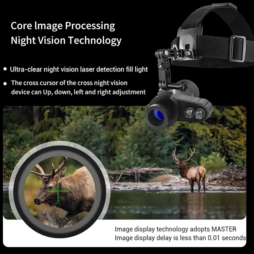 نظارات رؤية ليلية عالية الدقة  - مراجعة Night Vision Goggles Head Mounted وسعره